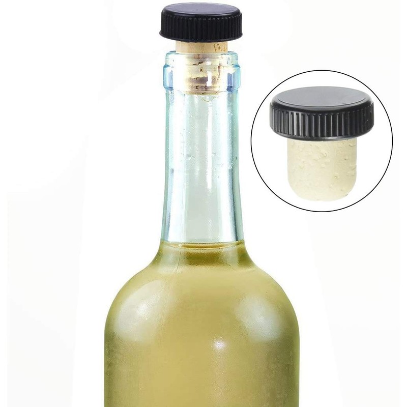 YYWEi 10Pack Wine Corks Reusable Straight Wine Corks Stopper Excellent