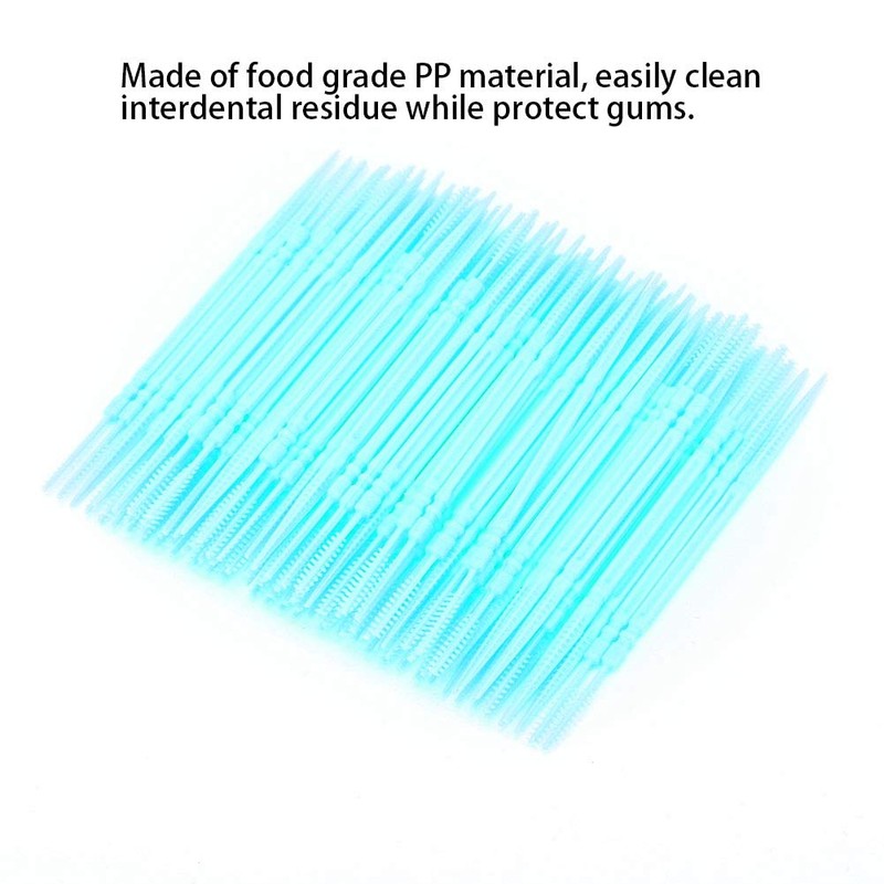 Palillo de dientes de doble cabeza, 100 piezas/bolsa Palillo de