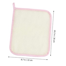 LABRIMP Bath Scrubbers 5 Exfoliating Face Body Towels Shower Wash Cloths for Sensitive Skin