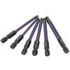 12 Pcs 75mm Hex Bit Set, 2MM-12MM 1/4’ Hex Shank