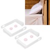 Aoveew 4pcs Bed Sheet Holders Non Slip Sheet Holders Clip