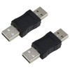 ZZHXSM 2PCS USB Adapter USB Male to USB Male Gender