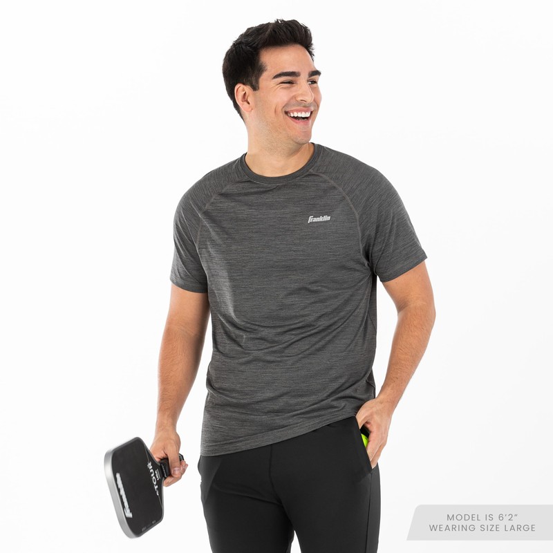Franklin Sports Men's Performance, Charcoal