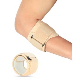 Castor Oil Pack Wrap for Tennis & Golfer's Elbow Castor Oil Wrap Tennis Elbow Brace Strap for Tendonitis Relief for Women Men Right & Left Hands,1 Per Pack