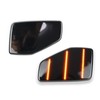 ZDEERAOTO LED Front Headlight Side Marker Light Amber Turn Signal