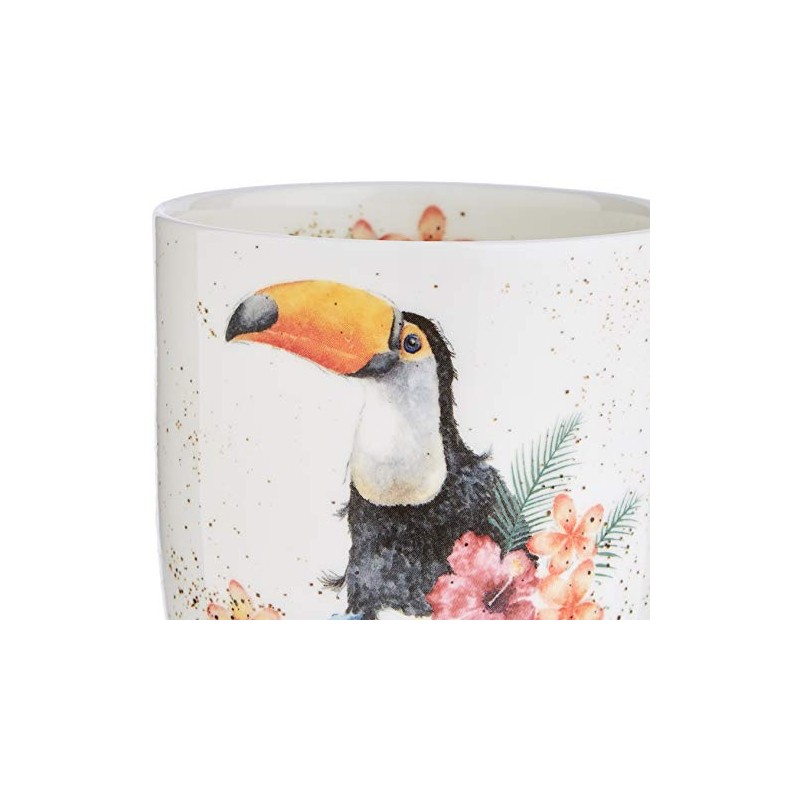 Portmeirion Home & Gifts MMMY5629-XSM Wrendale Toucan, Multi-Color