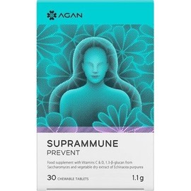 Agan Suprammune Prevent 30 Chewtabs Food Supplement to Enhance your Body Defences