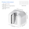 Colist 3 Pack Broom Mop Holder, Wall Mounted Broom Holder,
