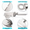 Pizza Cutter Wheel 4 in 1 design, Super Sharp Slicer,