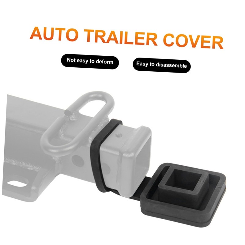 ABOOFAN Auto Trailer Hitch Cover Tube Cap Tow Receiver Plug