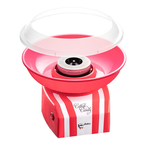 The Candery Cotton Candy Machine - Bright, Colorful Style- Makes