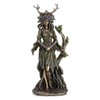 Veronese Design Guardian Goddess of The Trees Bronze Finished Statue