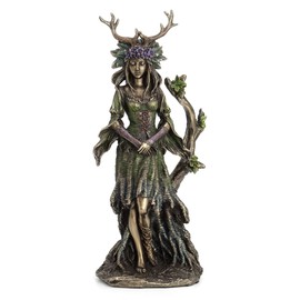 Veronese Design Guardian Goddess of The Trees Bronze Finished Statue