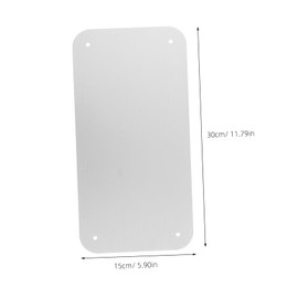 NOLITOY Air Deflector for Split Air Conditioner Flow Direction Shield for Window Unit Efficient Heat Distribution for Bathroom Home Prevents Direct Blowing Wind