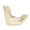 FaHome Ganesha Soap Dish Stone Soap Holder Sculpture Figurine Giving