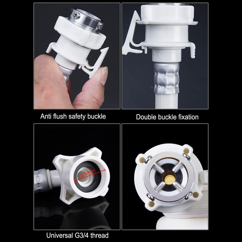 Washing Machine Water Inlet Hose,Burst Proof PVC Washing Machine Water