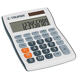 TRUPER CALC-15E Desktop Calculator, 6"