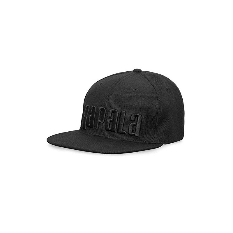 Rapala Black Flat Brim Cap RBFBC #Black