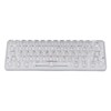 61 Keys Transparent Mechanical Keyboard Clear Keycap Wired Gaming Keyboard