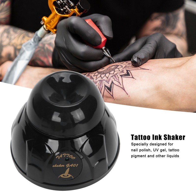 USB Charging Electric Tattoo Pigment Ink Shaker Nail Polish UV