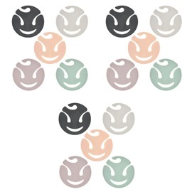 15 Soxy Plastic Sock Clips Light Pink, Anthracite, Mint, Light Grey & Lilac