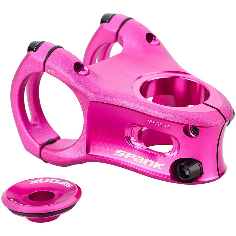 Spank Stem Split 35, 35 mm Pink Bicycle Adults Unisex