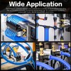180PCS Quick Connect Air Hose Fittings Kit - 1/8",1/4",5/16",3/8",1/2" &