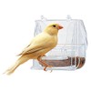 Ferplast 84522724 Pretty 4522 Acrylic Bird Feeding Bowl 9 x