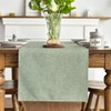 Artoid Mode Sage Green Summer Table Runner, Seasonal Fall Winter
