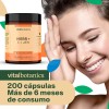 Hierro + Vitamina C | 200 Capsulas | Vitalbotanics