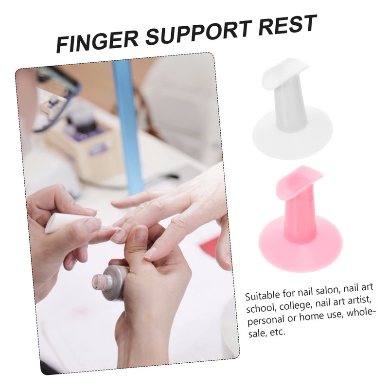 WOONEKY 1set Manicure Tools Finger Placement Device Nail Art Work