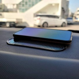 Rectangular non-slip anti-slip pad, black non-slip pad, car non-slip pad, gel pad / 직사각 논슬립 밀림방지 패드 블랙 논슬립패드 차량용논슬립패드 젤패드