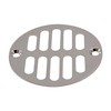 Westbrass Shower Strainer Set with Screws, Grill and Crown, Polished