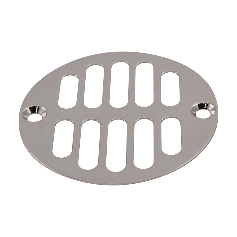 Westbrass Shower Strainer Set with Screws, Grill and Crown, Polished
