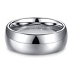 TRUMIUM 8mm Tungsten Carbide Ring for Men Women High Polish