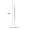 Pointed Blackhead Removal, 2-in-1 Acne Extractor Tool - Durable Stainless
