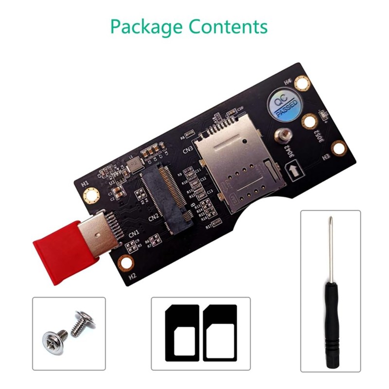 Byttlerom 1Set NGFF Module to SIM with USB 3.0 3G/4G/5G