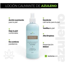 Loción Facial Calmante Y Desensibilizante Azuleno Ph6 500 Ml