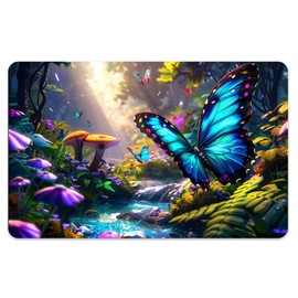 peacoblue Bank Card Sticker Forest Butterflies Credit Debit Card Custom Skin Cover Protector, 4 Styles Waterproof Scratch-Proof and Attractive Decal for Most Popular EBT Transportation Key Card