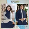 VENVSBEE Shawl Wraps for Women Soft Silky Travel Scarf Lightweight