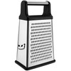 Spring Chef Professional Cheese Grater - Stainless Steel, XL Size,