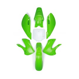 ABS Plastic Fender Fairing Body Work Kit Set For KLX110 2002-2013 KX-65 2000-2013 DRZ-110 2003-2005 Dirt Pit Bike