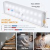 LED Closet Light, Newest 20LEDs Dimmer USB Rechargeable Motion Sensor