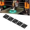 5Pcs Profile End Caps Double Slots Aluminum Alloy Cover Plate