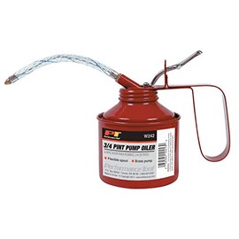 Performance Tool W242 Precision Pump Oiler for Vehicle Engine Oils and Lubricants, Black, 3/4 Pint