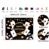 10×8ft Casino Birthday Backdrop Las Vegas Theme Birthday Party Decoration