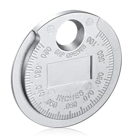 JNNJ Plug Gap Gauge Tool Spark Plugs, Measuring Tool for Spark Plug Gap Gauge, Spark Plug Gap Gauge Measuring Tool Wire, Zinc Alloy Type Automotive Spark Plug Gap Gauge Measuring Tool