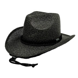 The Hatter 122 Mannish Hat, Straw Hat, Men's, Golf, Gardening, Hat, Farming Work, Hat, UV Hat, Sunshade, Men's, Stylish, UV Protection, UV Protection, Sunburn, Spring, Summer, Black Olive Mix
