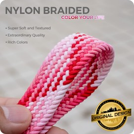 SENLLY Wrist Strap Lanyard, Original Stretchy Key Ring Lanyard, R304 Strawberry Red, Simple, unique