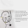 Automatic Sensor Control Box Dual Powered for Touchless Bathroom Faucet